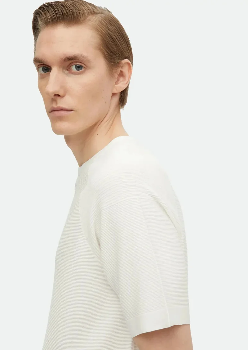 RAMSEY Ecru Knitwear