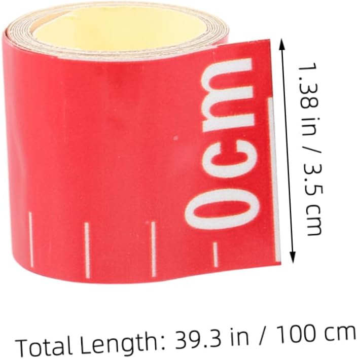 شريط قياس مستوى الماء ذاتي اللصق أداة متعددة الاستخدامات لأحواض الأسماك - Image 3