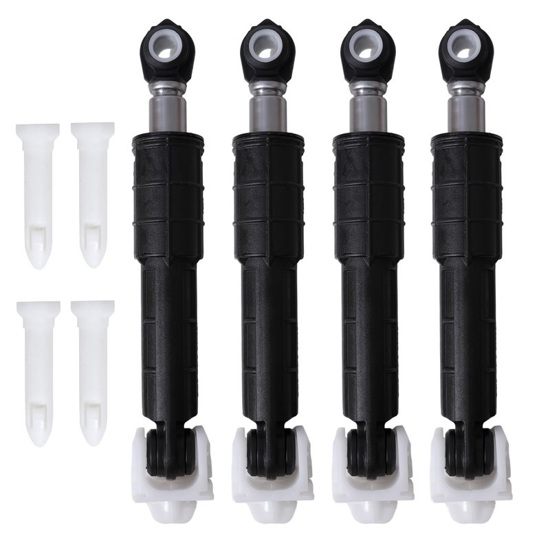 Semzohc Wh01X20826 Washer Shock Absorber Kit Fit For Ge Washer Damper Shock Replaces Wh01X10343 Ap4265856 Wh01X10385 Wh01X10425 Ah1482318 Ea1482318 Wh01X10260 Ps1482318 - With 4 Shocks And 4 Pins - Image 1