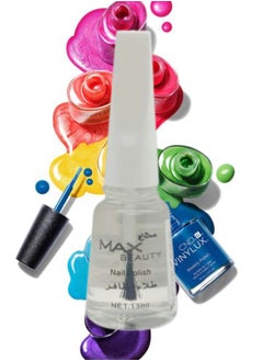 Max Beauty Nail Polish Matte White 