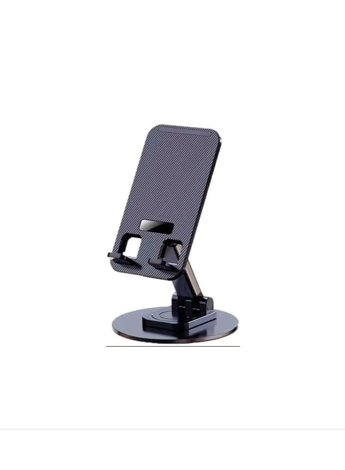 general Folding 360-Degree Rotatable Lifting Desktop Holder – Sturdy Aluminum Alloy Stand, Adjustable Height  Angle, Portable  Lightweight for Laptop, Tablet, Smartphone, and More - Image 5