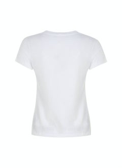 Calvin Klein Jeans Calvin Klein Jeans Women's T-Shirt - Casual Tops - Cotton , White  - Image 5