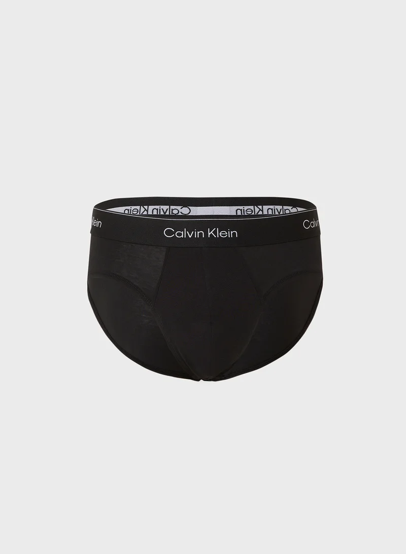 CALVIN KLEIN Icon Cotton Stretch Hip Brief - 3 Pack
