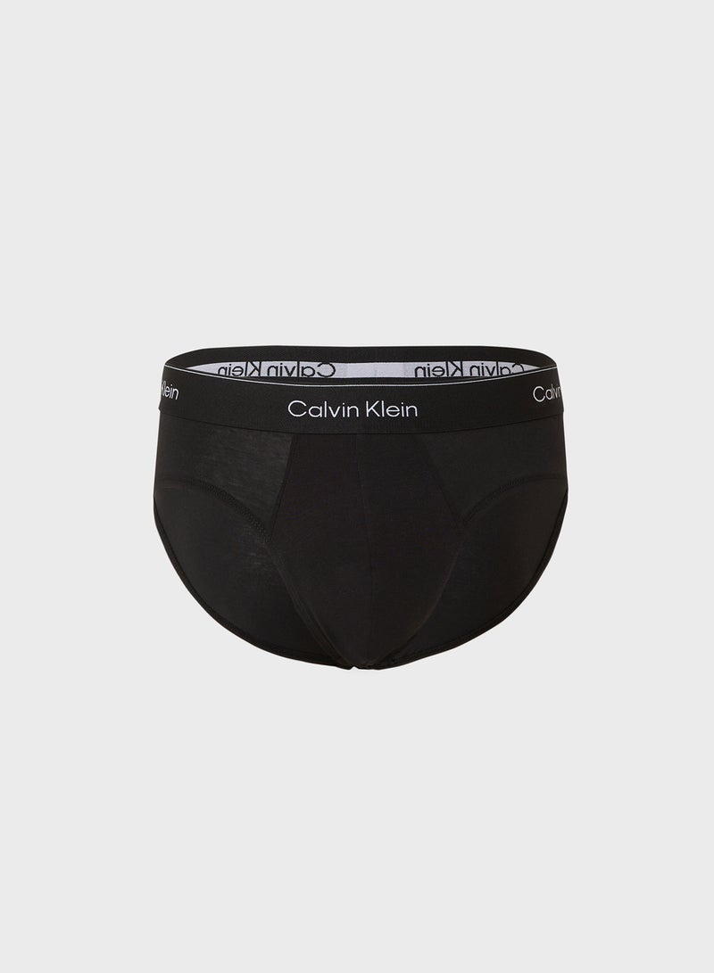 CALVIN KLEIN Icon Cotton Stretch Hip Brief - 3 Pack  - Image 4