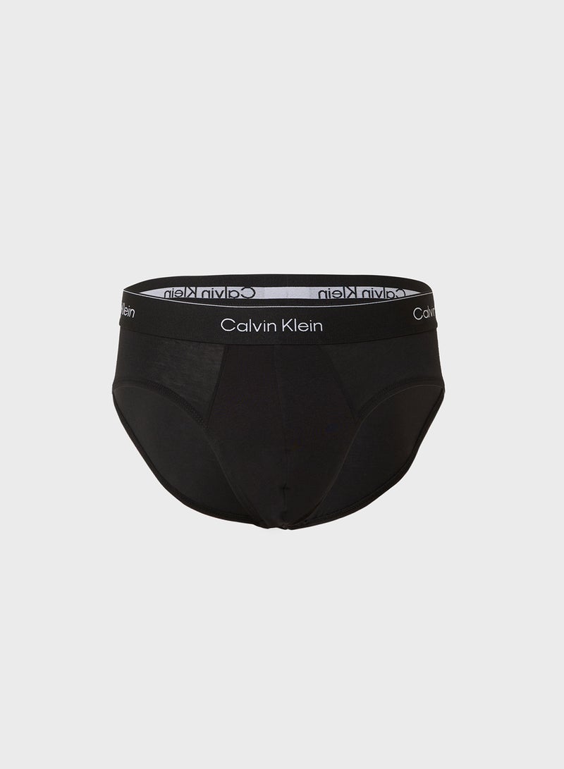 CALVIN KLEIN Icon Cotton Stretch Hip Brief - 3 Pack  - Image 2