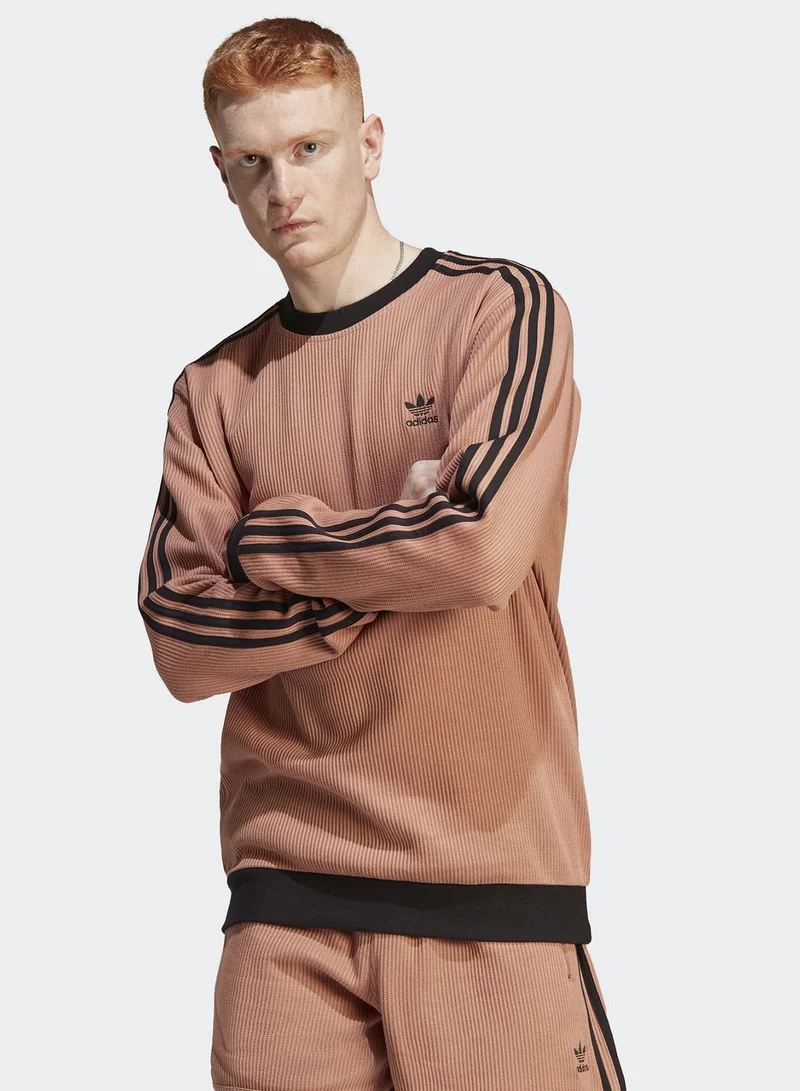 adidas Originals Trefoil 3 Stripe Sweatshirt