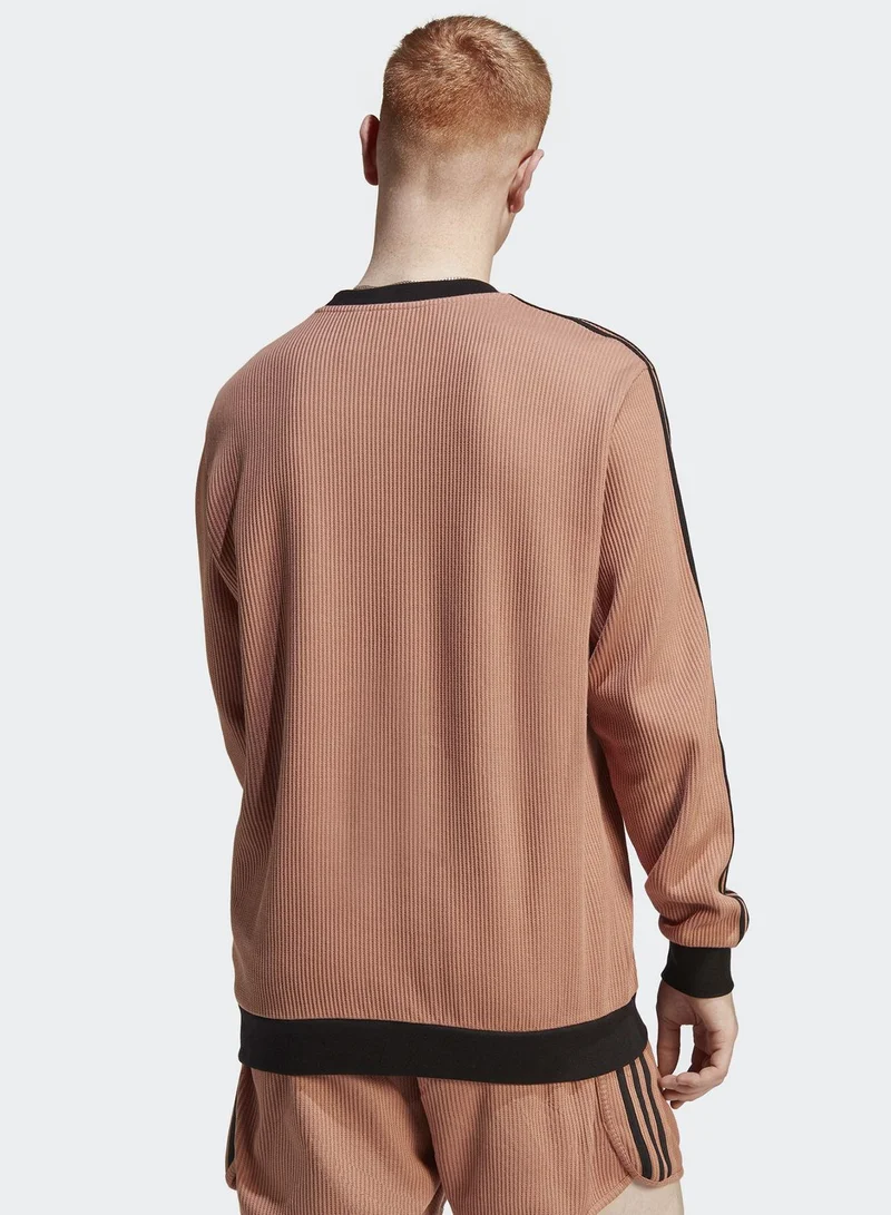adidas Originals Trefoil 3 Stripe Sweatshirt