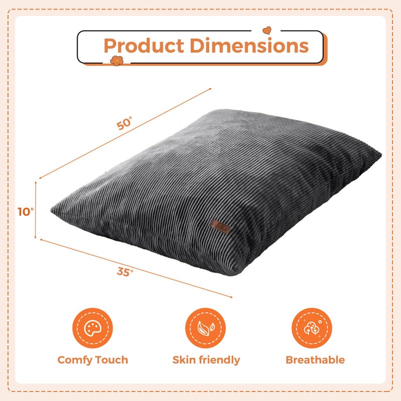 MAXYOYO 3 in 1 Kids Bean Bag Chair Bed, Convertible Chair Folds from Bean Bag to Lounger, Child Floor Sofa for Gaming, Reading, Floor Mattress with High-Density Foam Filling - Image 2