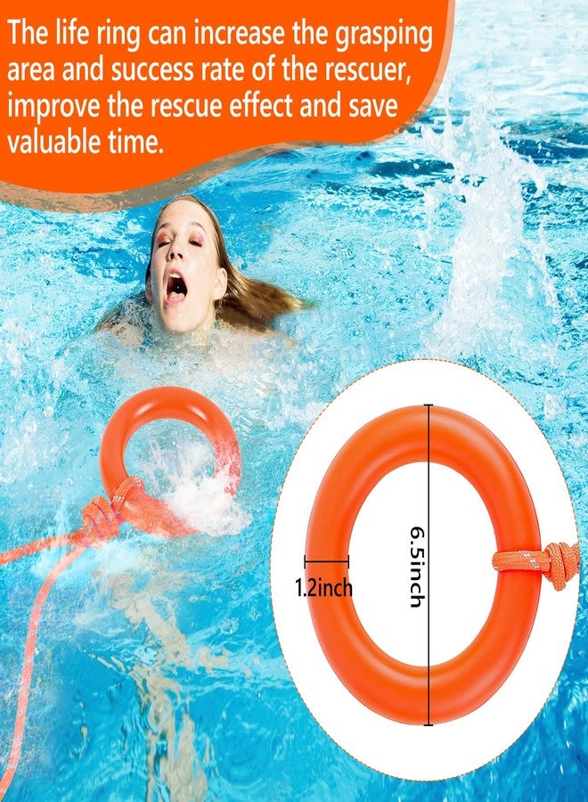 Aystkniet AnKun Water Rescue Throw Bag with 70FT Length of Rope in 3/10In Tensile Strength Rated to 2000lbs, Emergency Rescue Rope for Kayaking, Boating, Fishing, Rafting, High Visibility Safety Equipment - Image 2