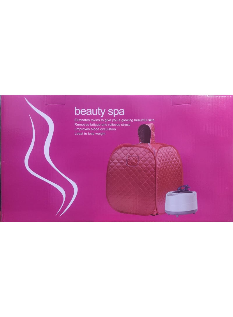 Fat Burn Portable Sauna - Product containing colored pieces Red & White & Pink &purple - Image 2