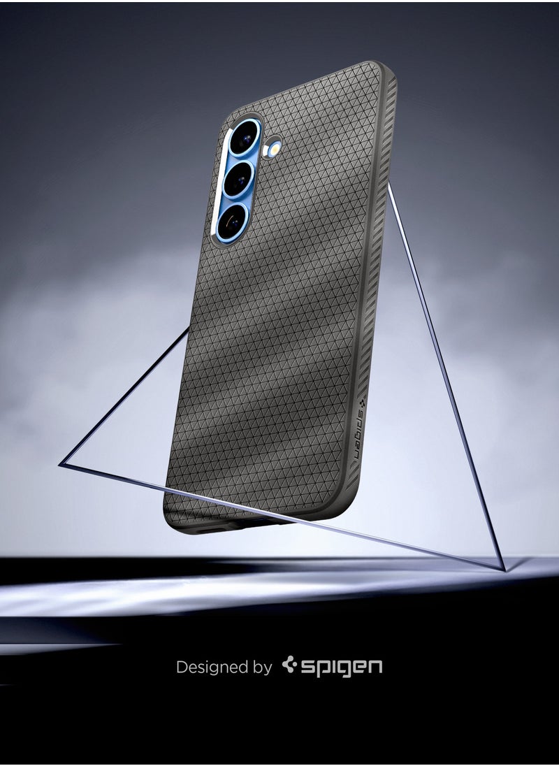 Spigen Liquid Air for Samsung Galaxy S25 PLUS Case Cover (2025) - Marble Gray  - Image 3