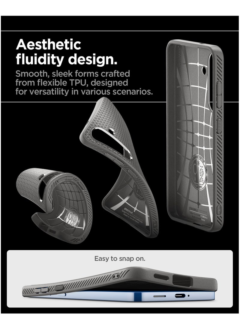 Spigen Liquid Air for Samsung Galaxy S25 PLUS Case Cover (2025) - Marble Gray  - Image 5