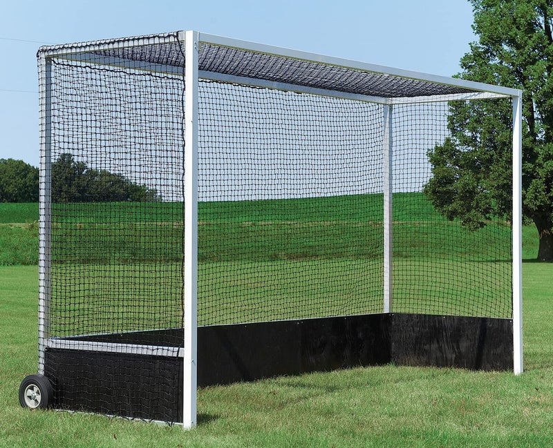 RAISCO R718 Post Pair Hockey Goal Nets (Black, Blue, Green) - Image 2
