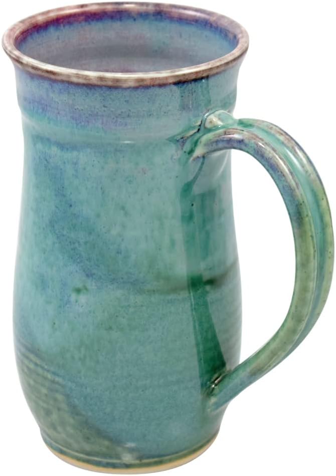 Modern Artisans American Made Orchid Green Pottery Collection 20oz Tall Mug - Image 2