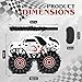 Birchio Monster Truck Dalmatian Pinatas Bundle with a Blindfold and a Bat 16 x 13 x 4 Inches Perfect for Boys Birthday Parties Dog Truck Decorations games - Image 4