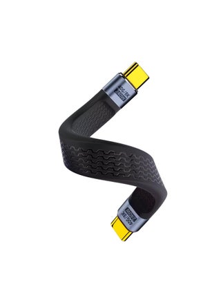 Short USB C Male to Male Cable