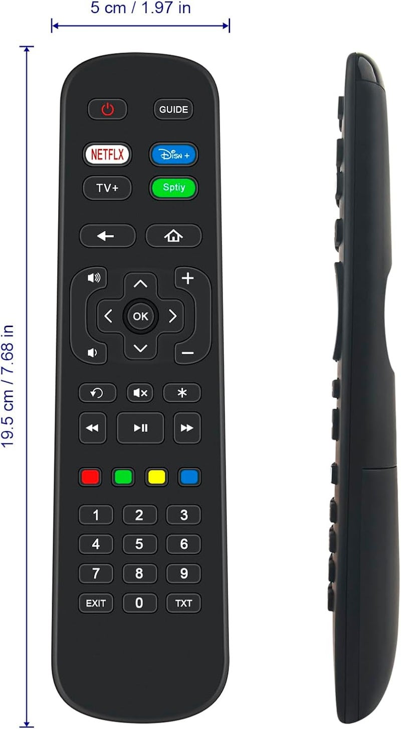 فينابتي جهاز تحكم عن بعد بديل من مناسب لتلفاز TCL Roku الذكي 2022 RC876-21001-000092 32RS520K 43RC630K 50RP620K 65RC630K 32RS530K 40RS520K 40RS530K 55RC630K 620K 50K 5RP630K 65RP620K 65RP630K - Image 5