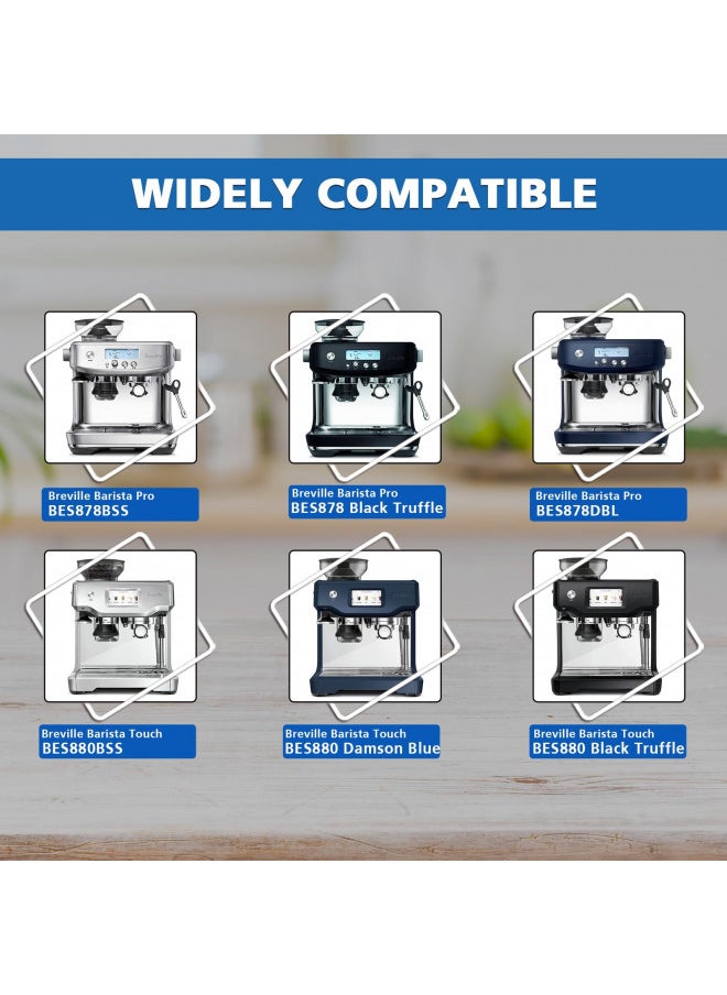isinlive - Replacement Water Filter for Breville Barista Touch Espresso Machine BES880, Barista Pro BES878, Oracle Touch BES990, Oracle BES980 & Dual Boiler BES920 Bambino ClaroSwiss Sage, 4 Pack - Image 1