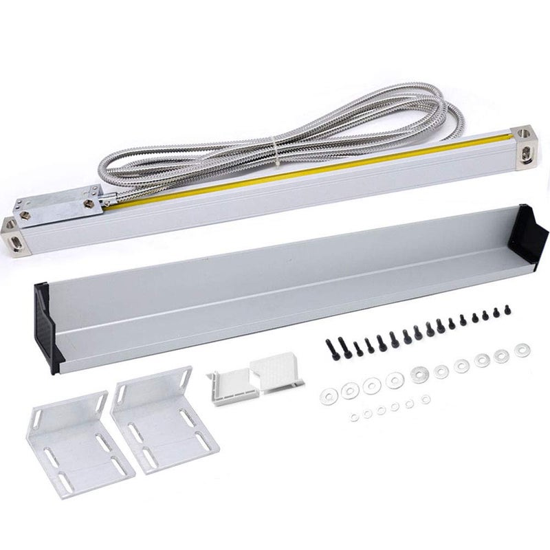 TOAUTO Digital Readout 2 Axis 3 Axis DRO Display Linear Scale 450mm 18" Precision 5um for Bridgeport/Knee Milling Lathe EDM Mill Machine - Image 1