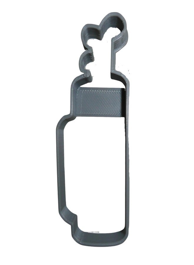 YNGLLC GOLF BAG OUTLINE CLUB EQUIPMENT HOLDER HOLE IN ONE COURSE STROKE BIRDIE PAR SPORTS ATHLETICS COOKIE CUTTER 3D PRINTED MADE IN USA PR2495 - Image 1