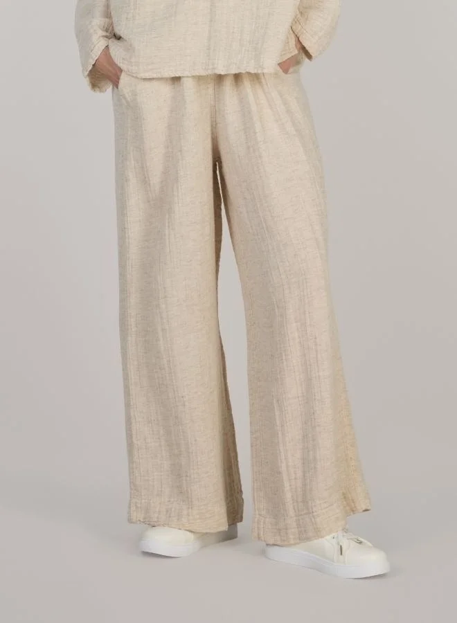 Just Nature Ivy Geneva Wide-leg Trousers