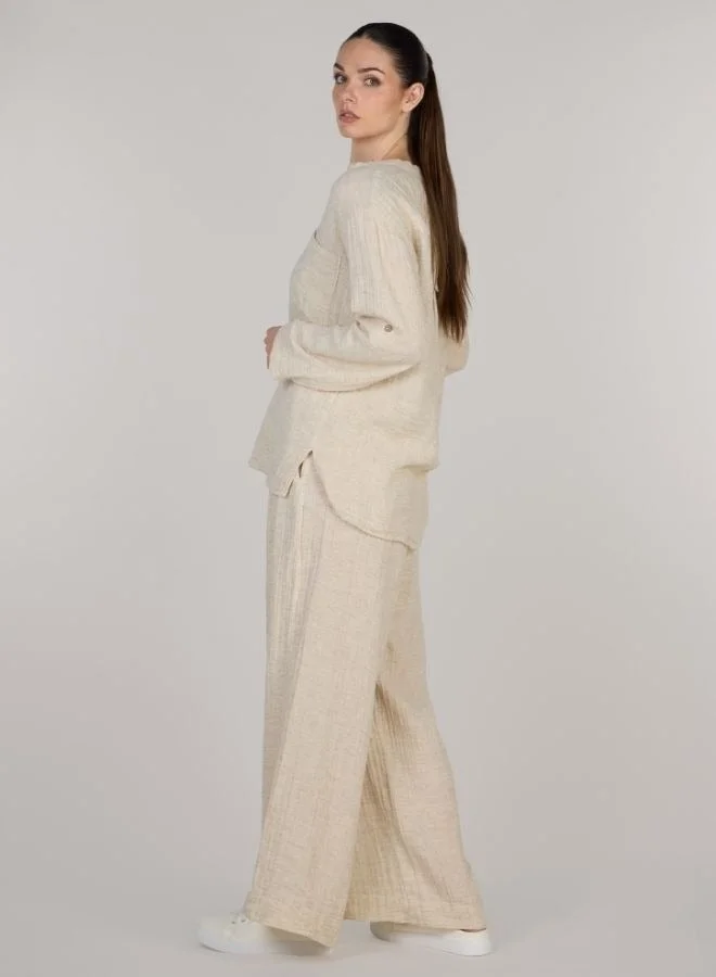 Just Nature Ivy Geneva Wide-leg Trousers