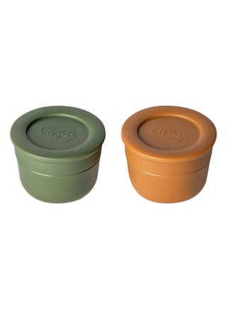 Caramel/Green