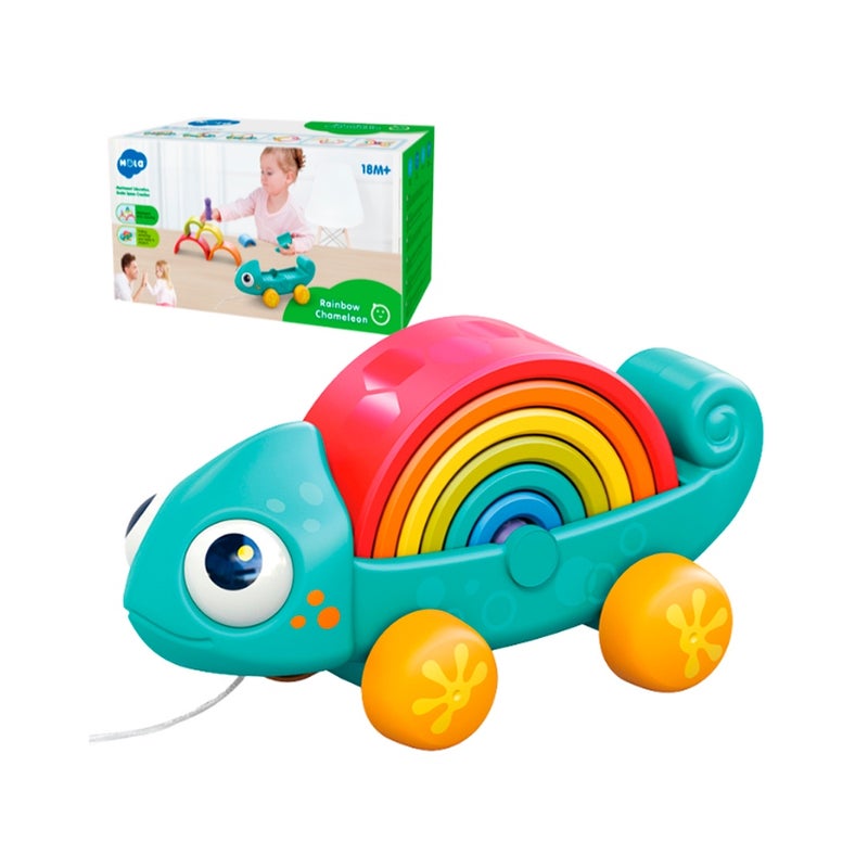 هولا لعبة التكديس على شكل الحرباء من هولا - E13-375 - Image 5