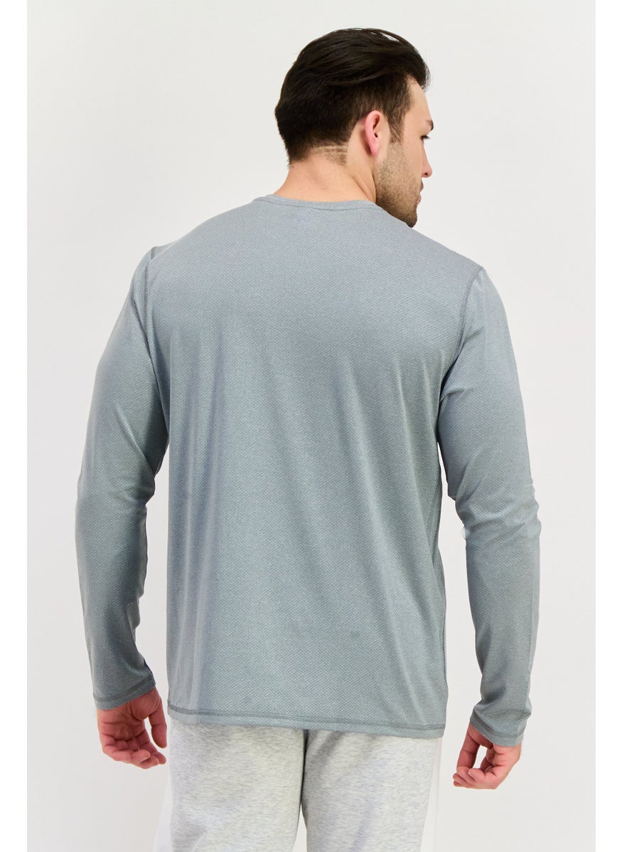 Men Sportswear Fit Long Sleeve Outdoor Shirt, Grey - pzsku/ZF9BA715BC1B8CF0BC67AZ/45/_/1737642185/f3d2f871-bca4-4d70-aaaa-622d4facc442