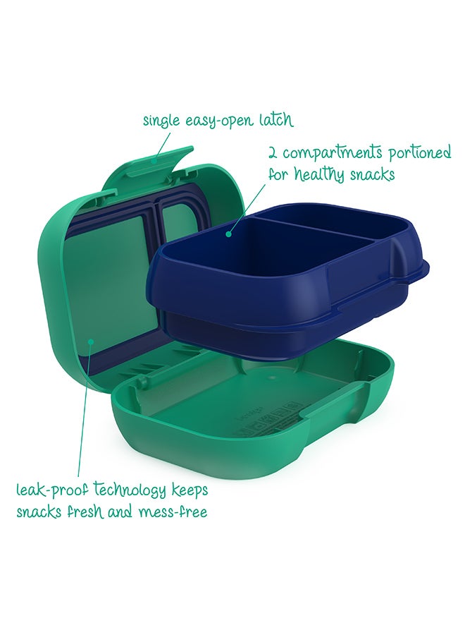 Bentgo Kids Snack Box - Green - Image 4