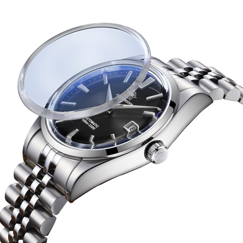 ADDIESDIVE Luxury Automatic Watch for Men 39 MM Simple Analog Dial Jubilee Steel Strap NH35A Movement Minimalist Watch - Image 3