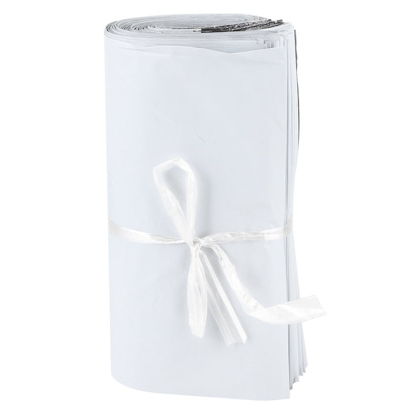100Pcs Thicken Polyethylene Waterproof Self‑Sealing Logistics Delivery Bag Courier Bags(17x29cm ) - Image 1