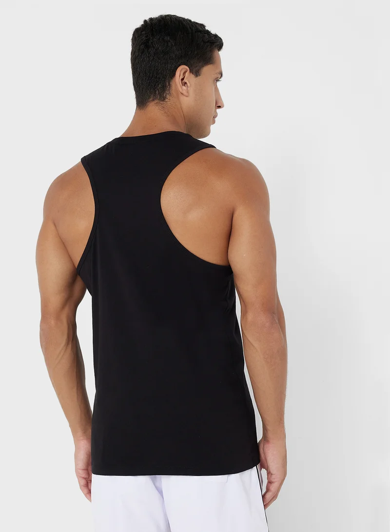 BOSS Logo Crew Neck Vest