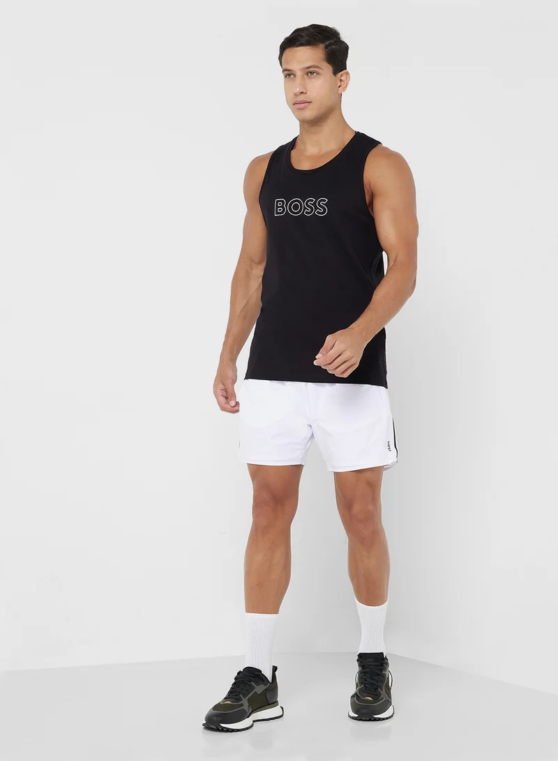 BOSS Logo Crew Neck Vest