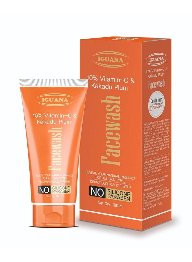 IGUANA Kakadu Plam and Vitamin C Face Wash for Cleanses & Brightens Skin Suitable for all Skin Types (Pack of 1) - Image 1
