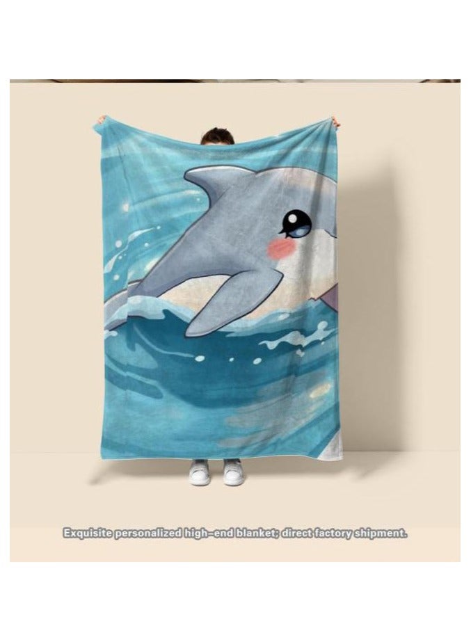 general Children's or student cartoon flannel thin blanket (warm and comfortable, suitable for sleep, games) 100cm*150cm - 736 - Image 4