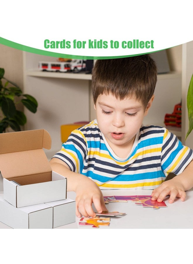 Yexiya 400 Count Trading Card Storage Box Cardboard Baseball Card Storage Box Collectible Trading Card Cases For Sports Cards Gaming Cards Game Collecting Holder Supplies (30 Pcs)  - Image 5