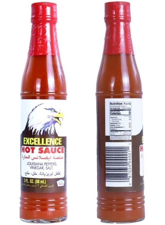 Excellence Hot Sauce, 88ml (3oz) - Image 2