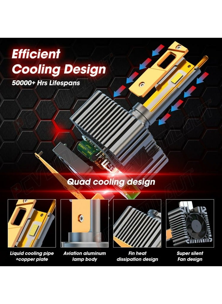 TACPRO Elshafey tacpro led headlights bulbs pair D3S - Image 5