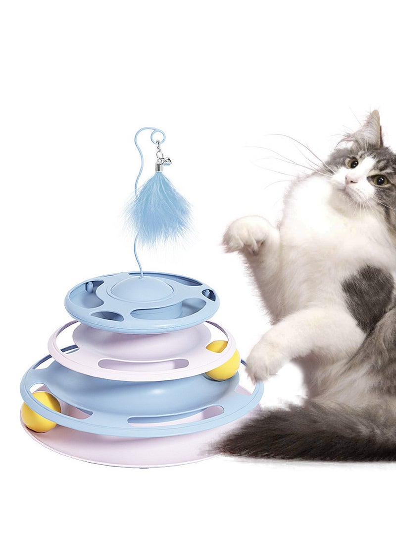 Kidle Interactive Cat Toys Kitten Toys Exercise and Play for Kittens and Cats - Image 1