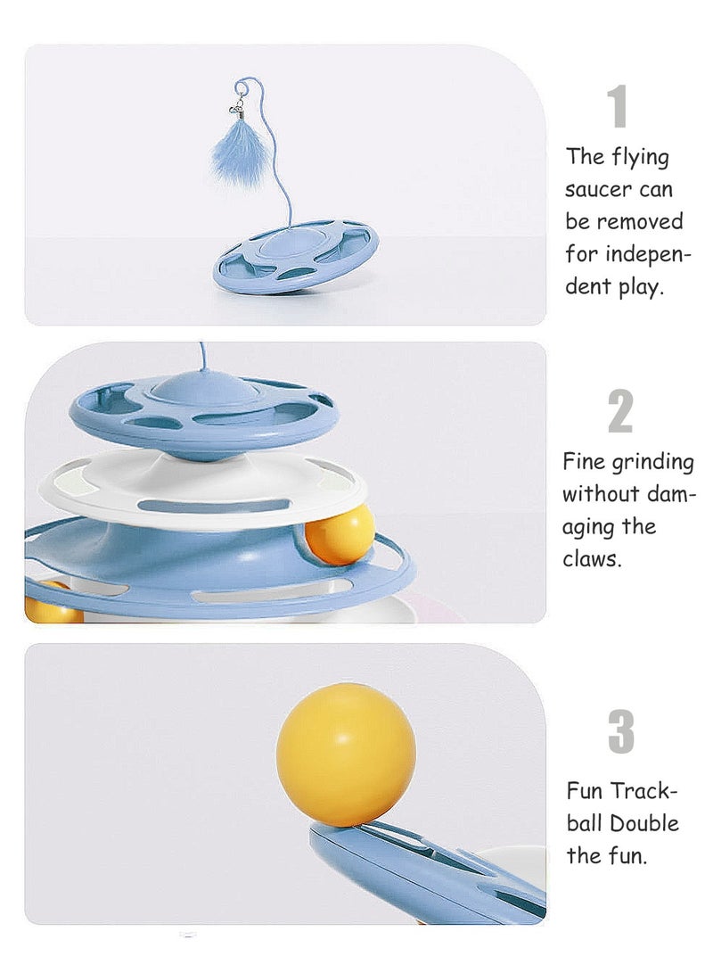 Kidle Interactive Cat Toys Kitten Toys Exercise and Play for Kittens and Cats - Image 5