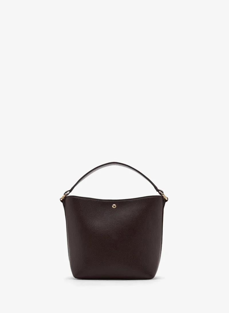 مانجو Faux-Leather Bucket Handbag