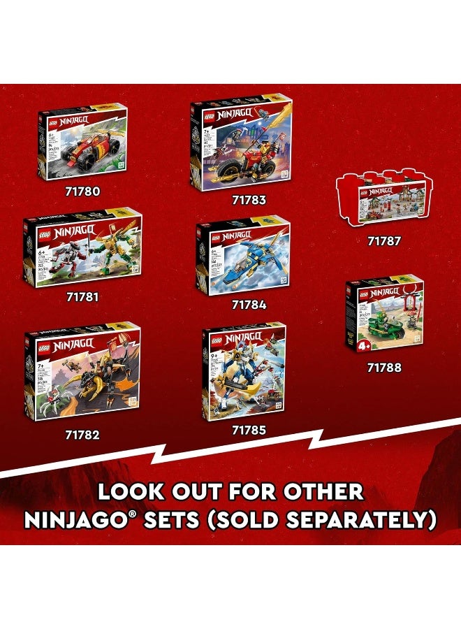 LEGO NINJAGO Zane’s Ice Dragon Creature 71786, 2in1 Dragon Toy to Action Figure Warrior, Model Building Kit, Construction Set for Kids with 5 Minifigures - Image 3