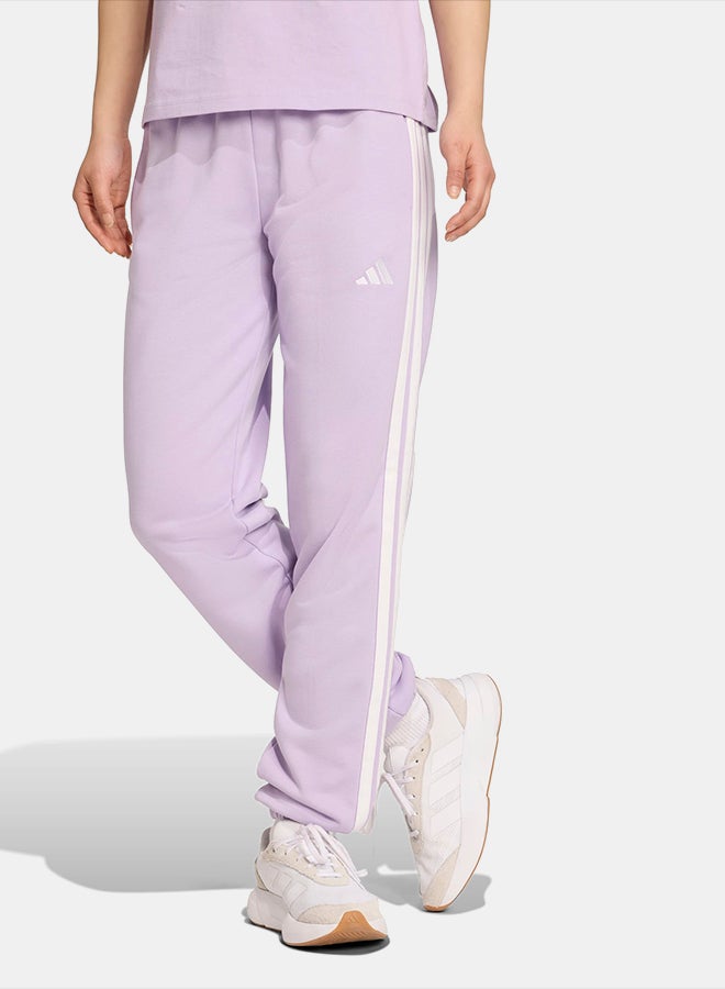 Adidas Essentials 3-Stripes French Terry Cuffed Joggers - Image 1