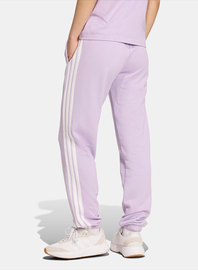 Adidas Essentials 3-Stripes French Terry Cuffed Joggers - Image 2