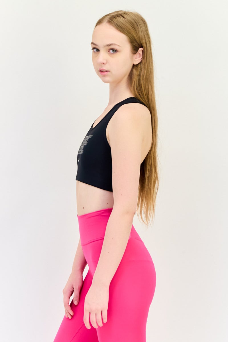 Nike Women Non Padded Sports Bra, Black  - Image 3