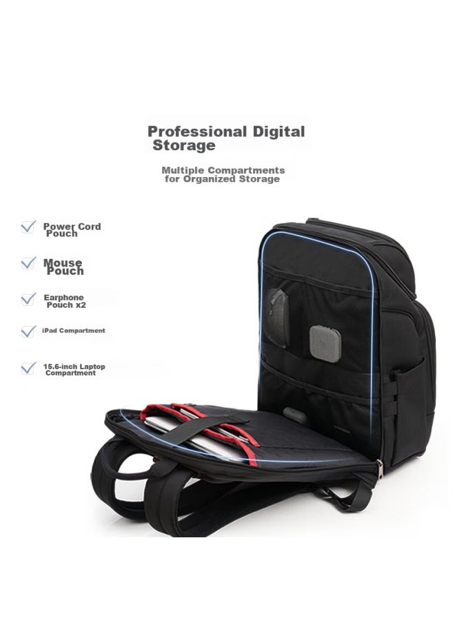 OIWAS Aihuashi Mobile Office Series Backpack, 16-inch Laptop Bag, Men's And Women's Backpack, Travel, Business Trip, Commuter Bag, 4487 - Image 4