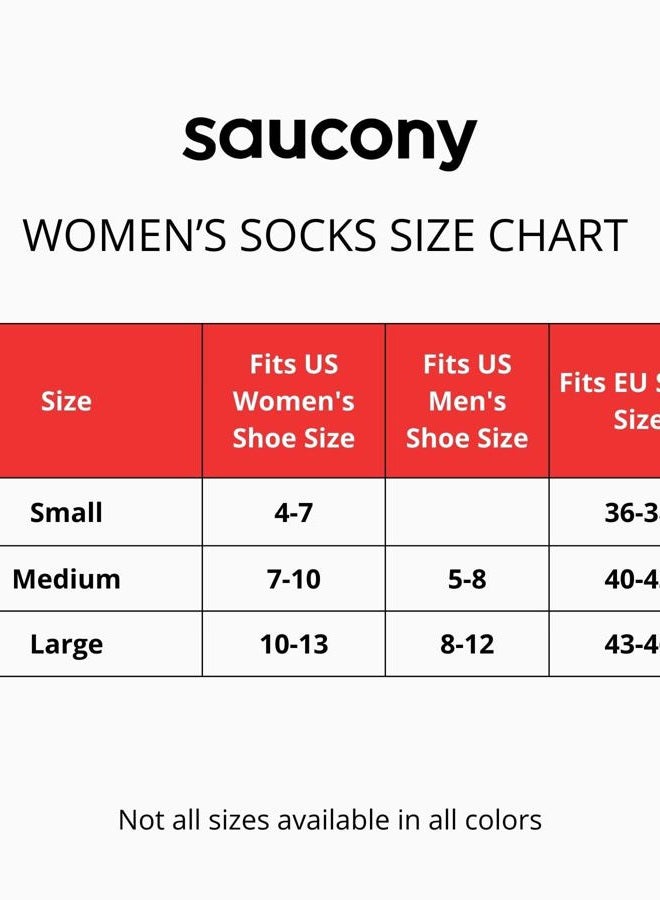 saucony Women's Performance Super Lite No-Show Athletic Socks, M, Light Assorted (8 Pairs), Medium - Image 5
