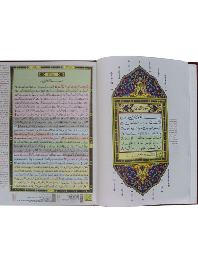 The Holy Qur’an And The Substantive Division Of Verses, Length 35 cm - Width 25 cm  - Image 3
