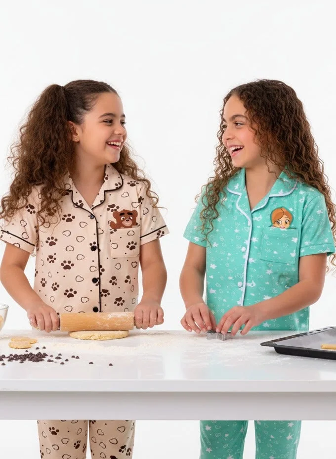 zaitoon Spacetoon Kids - 2 Pajama Sets– Comfort & Style with Beloved Characters!-Adventure Palace -  Almoshaya Family